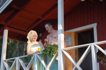 Коттедж с 2 спальнями и сауной в  Loikansaari Lomamökit Holiday Cottages